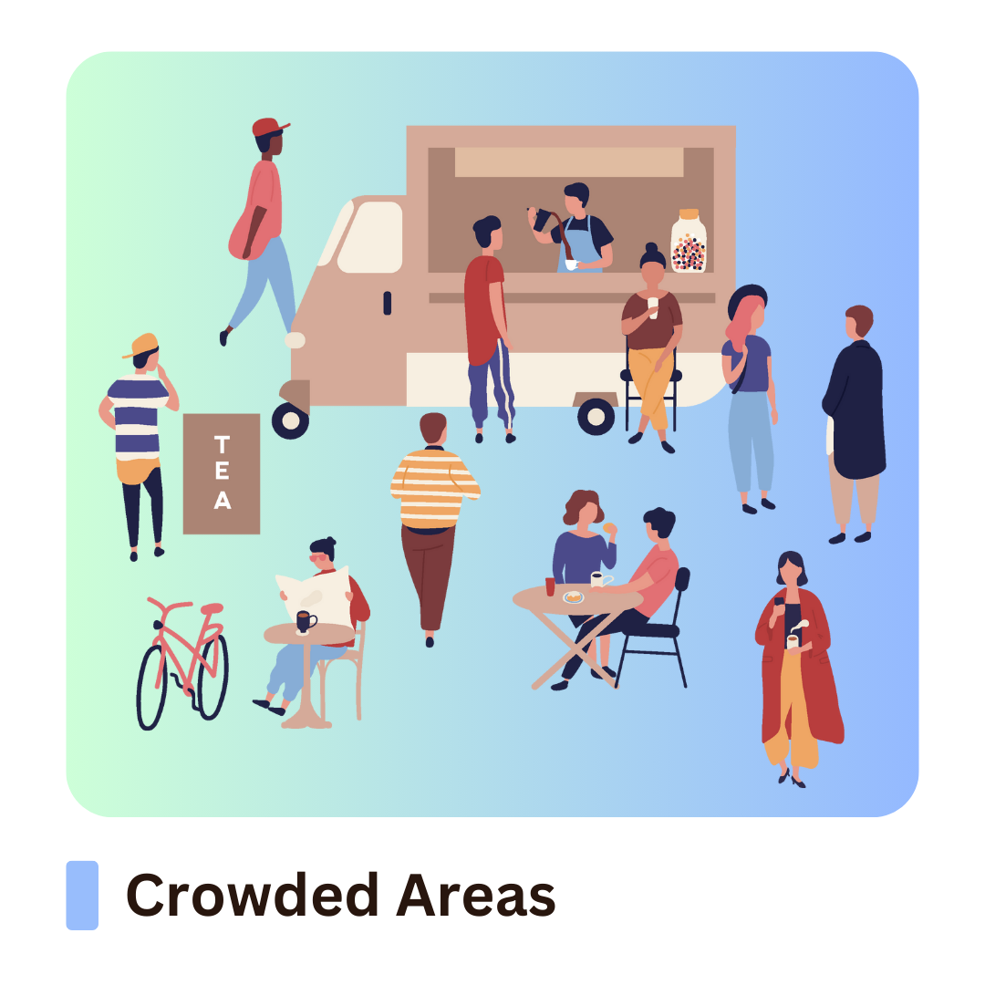 Crowded Areas